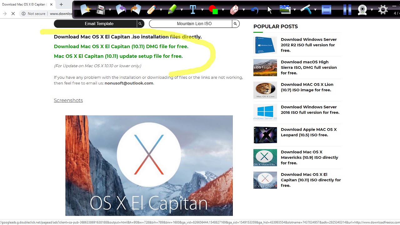 Download Apple Mac Os X El Capitan